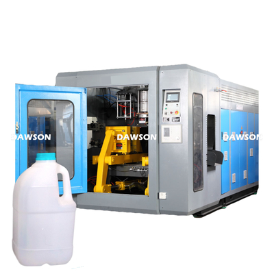 Envases de plástico principales dobles de la protuberancia del HDPE de la máquina automática del moldeo por insuflación de aire comprimido