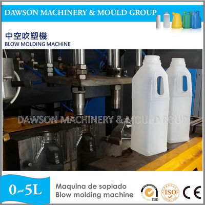 El HDPE PP de la leche embotella el envase que hace maquinaria de proceso plástica la protuberancia automática máquina del moldeo por insuflación de aire comprimido