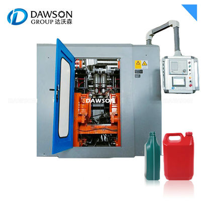 máquina doble del moldeo por insuflación de aire comprimido de la estación de la botella del lubricante del HDPE 5L