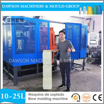 maquinaria automática de Jerry Can Drums Blowing Molding de la máquina del moldeo por insuflación de aire comprimido de la botella del HDPE 25L