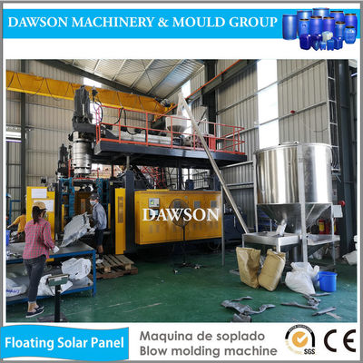 Máquina plástica ahorro de energía del moldeo por insuflación de aire comprimido de la protuberancia de la base del flotador del panel solar