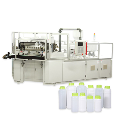 Máquina plástica del moldeo por insuflación de aire comprimido de inyección para las botellas químicas del pesticida