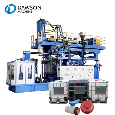 Black IBC Contenedor a granel 2 capas 1200L IBC Tambor máquina de moldeado de soplado de plástico IBC máquina de fabricación de tanques