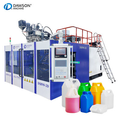 comprar Máquina para fabricar botellas de agua de HDPE de 5 galones y 4L, máquina de moldeo por soplado y extrusión de botellas y barriles online manufacture