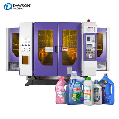 comprar 440V de voltaje completo automático de lavandería de detergente de extrusión máquinas de moldeo de soplado línea de producción 2L 3L 4L peso de 11 toneladas sistema online manufacture