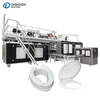 comprar Máquina de moldeo por soplado de extrusión de asiento de inodoro HDPE fácil de operar con potencia del motor de extrusión de 30 kW online manufacture