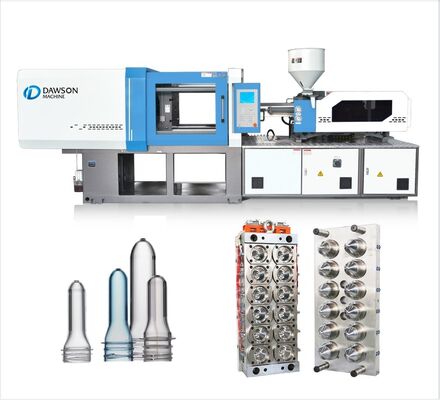 comprar Máquina de moldeo por inyección de preforma de PET con 530 mm de carrera de cambio y 56 mm de diámetro de tornillo para una alta productividad online manufacture