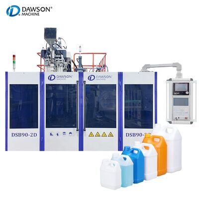 comprar 30KW 270KN Fuerza de sujeción HDPE Jerry puede soplar máquina de moldeo con 130Kg/h de salida online manufacture