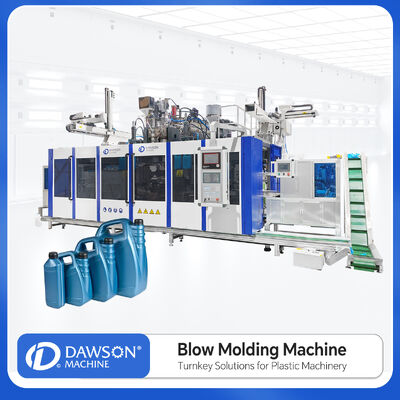 comprar DSB90II Máquina de moldeo por soplado de extrusión de doble estación con doble cabeza de matriz para la fabricación de latas de jerry de 5L de HDPE online manufacture