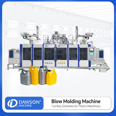comprar DSB90II Automático de doble cabeza a presión moldeador 5L HDPE Jerry puede soplar moldeador máquina de extrusión moldeador de soplado online manufacture
