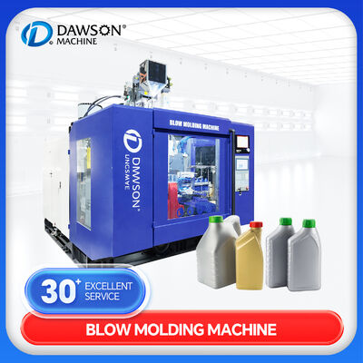 comprar Máquina de moldeo por soplado por extrusión de grado industrial para tambor de aceite lubricante HDPE online manufacture