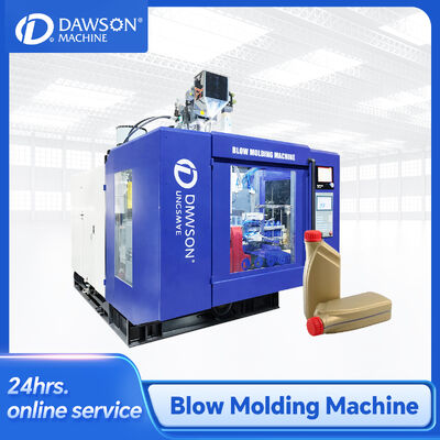 comprar Dawson View Strip Oil Jerrycan Extrusion Blow Molding Machine para botellas de lubricante online manufacture