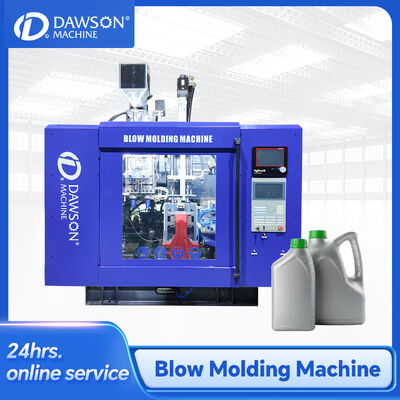 comprar 20L 25L 30L de plástico Jerry puede extrusión máquina de moldeo de soplado para tambor de aceite de motor online manufacture