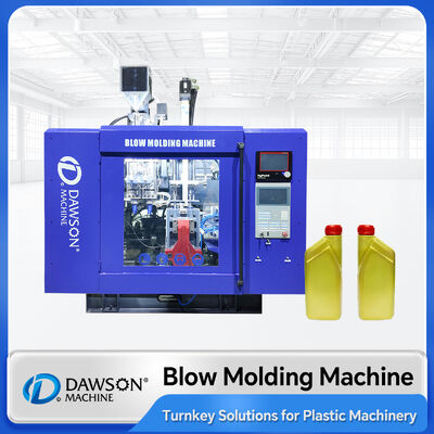 comprar Máquina de moldeo por soplado de extrusión de tambor de aceite de plástico 10L-30L personalizada Máquina Dawson para contenedores HDPE / PP online manufacture