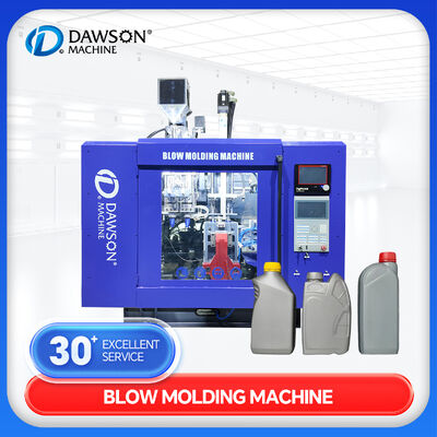 comprar Máquina de moldeo por soplado de extrusión de barril de aceite de lubricante HDPE totalmente automática Dawson para la producción sostenible de plástico online manufacture