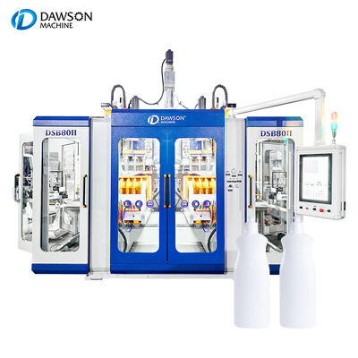comprar Máquina de moldeo de botellas de doble estación de alta salida 1080pcs / h con sistema de accionamiento eléctrico completo online manufacture