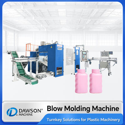 comprar Máquina automática de moldeo por soplado de doble estación de alto rendimiento con tecnología Twin Die Head online manufacture