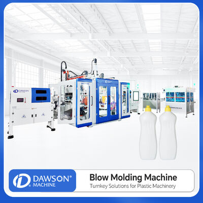 comprar Máquina de moldeo de botellas de doble estación de alta salida 1080pcs / h con sistema de accionamiento eléctrico completo online manufacture