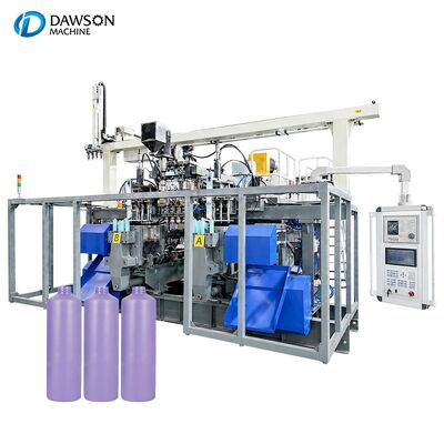 comprar Máquina de moldeo de botellas de doble estación de 1L con PLC de Siemens para botellas de cosméticos y detergentes online manufacture