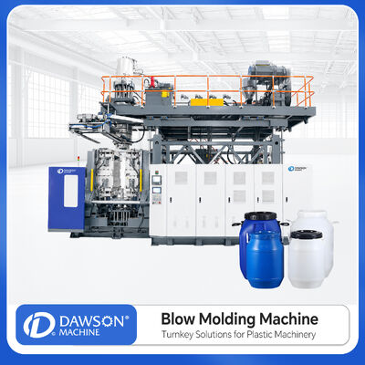 comprar Máquina de moldeo por soplado para producción de pontones de HDPE con rendimiento de extrusión estable y control automático del molde online manufacture