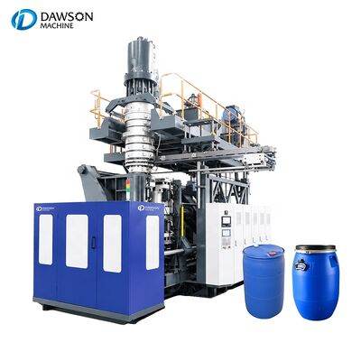 buy Máquina de moldeo por soplado de doble anillo de alta calidad de 200L, máquina para fabricar barriles de plástico para embalaje industrial online manufacture