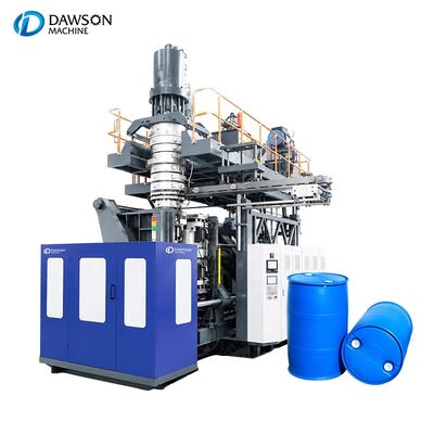comprar Máquina automática de moldeado por soplado de tambor HDPE de doble anillo de 200L Máquina de hacer tambor de plástico para la industria química online manufacture