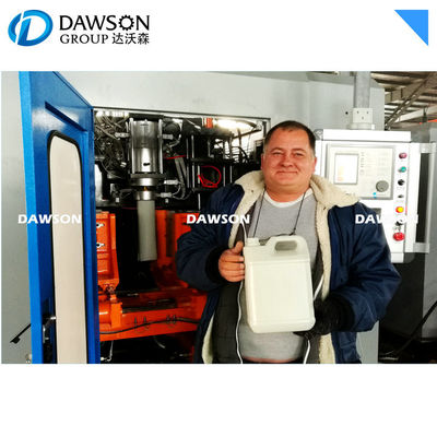 comprar máquina continua del moldeo por insuflación de aire comprimido de la protuberancia de la velocidad disponible del diseño de Jerry Can Water Tank Mould del HDPE 5L online manufacture