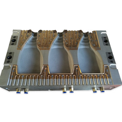 comprar 2 modificados para requisitos particulares el soplar plástico detergente de la botella del moldeo por insuflación de aire comprimido de la botella de 4 cavidades online manufacture