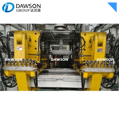 comprar El HDPE de alta velocidad de la máquina del moldeo por insuflación de aire comprimido de la protuberancia embotella la estación doble online manufacture