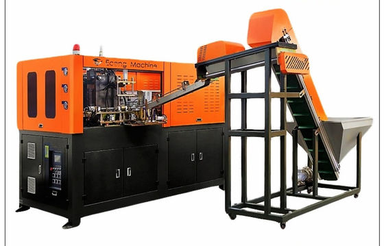 comprar Agua de la máquina del moldeo por insuflación de aire comprimido de la botella del animal doméstico de 4 cavidades completamente automática online manufacture