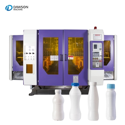 Máquina del moldeo por insuflación de aire comprimido de la protuberancia del HDPE para la fabricación plástica de la botella del yogur de la leche