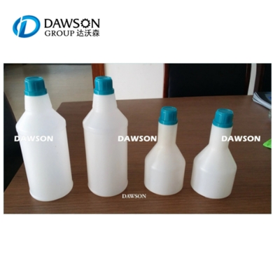 Botellas de leche de la sola estación de la máquina del moldeo por insuflación de aire comprimido de la protuberancia del envase de plástico 4zone