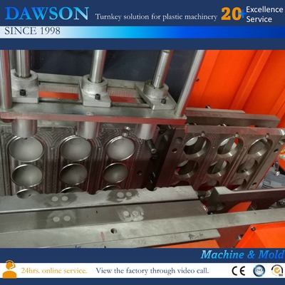 El moldeo por insuflación de aire comprimido de las bolas del mar del HDPE máquina de moldear P20 detergente 4.2*2.2*2.7