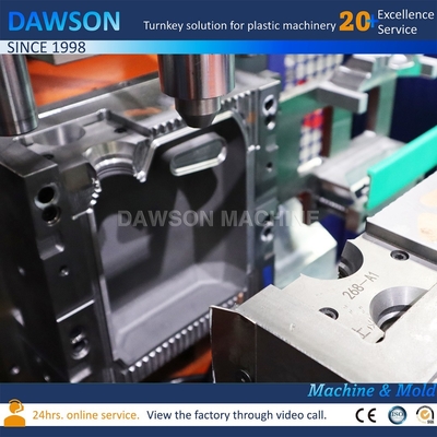 Máquina automática de moldeo por soplado de extrusión de 0 a 5 litros de plástico HDPE Jerrycan Extrusión máquina de moldeo por soplado para la producción