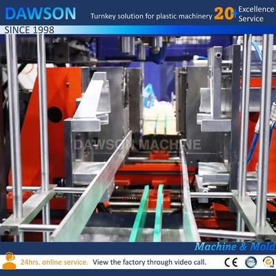 Máquina automática de moldeo por soplado de extrusión de 0 a 5 litros de plástico HDPE Jerrycan Extrusión máquina de moldeo por soplado para la producción