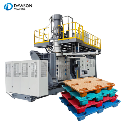 Nueve esquinas de paletas de plástico máquina de moldeado de soplado máquina de fabricación de paletas de plástico máquina de paletas de plástico