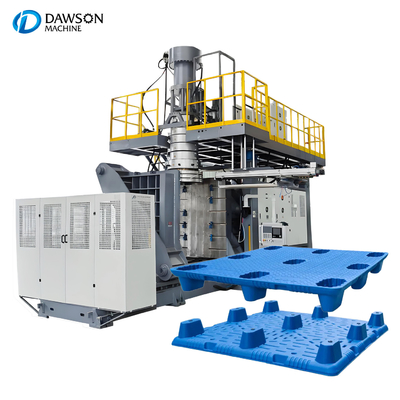 Máquina de moldeo por soplado automático de extrusión de paletas de plástico