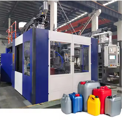 Máquina de moldeado por soplado de extrusión de plástico de alta velocidad Hdpe 2L 3L 4L Fabricación de líquido de detergente para ropa
