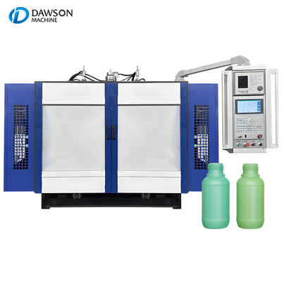 Máquina de moldeo por soplado de extrusión de plástico para botellas de gran calidad