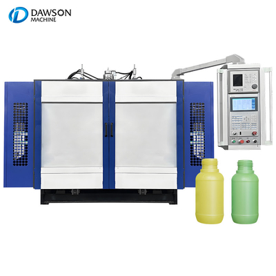 Máquina de moldeo por soplado por extrusión profesional de doble estación doble cabeza