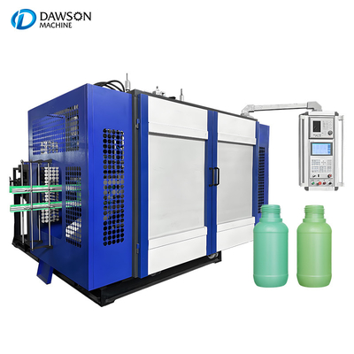 Máquina de moldeo por extrusión de botellas de HDPE automática de 1L 2L