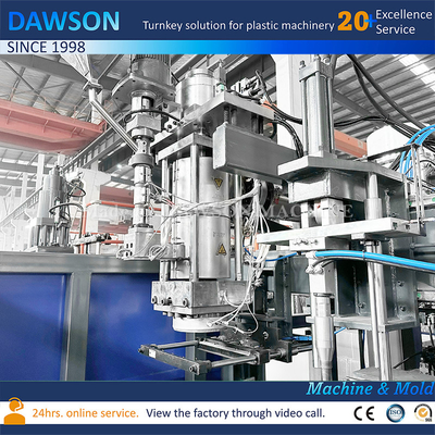 Hdpe tambor de fabricación extrusión de mascotas máquinas de moldeo de soplado Precise