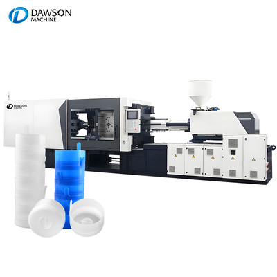 Máquina de moldeo por inyección de tapas de botellas de plástico totalmente automática