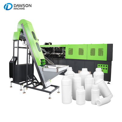 Máquina automática de moldeado de botellas de pesticidas PET de 500 ml 600 ml 800 ml