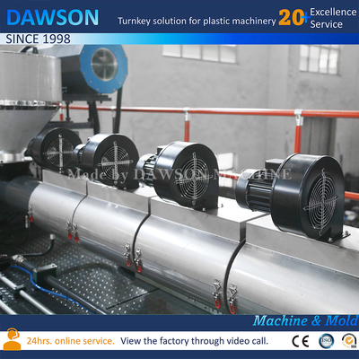 Máquina para moldear por soplado con extrusión de tambor de plástico de 200L Máquina para moldear por soplado con barril de doble anillo