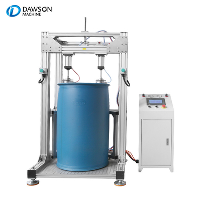 Teste automático de fugas de barril de 200L PC Maquinaria de extrusión de soplado auxiliar de botellas vacías Teste de fugas