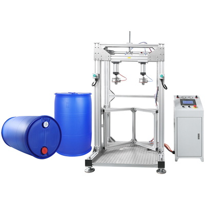 Botellas vacías automáticas 200L Jerrycan Máquinas de prueba de fugas de aire Máquina de prueba de fugas de botellas de plástico