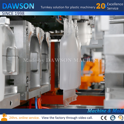 2L 3L 4L Lavadora botella de detergente de fabricación de la máquina de plástico PP HDPE extrusión de soplado moldeo