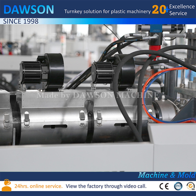 Máquina de moldeo por extrusión de alta velocidad 2L 3L 4L Fabricación de botellas de detergente químico