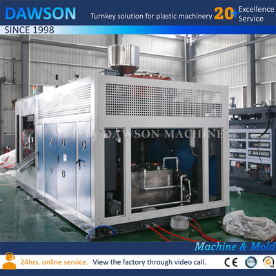 Fácil de operar máquina de moldeado de extrusión 2L 3L lavandería de detergente botella de fabricación